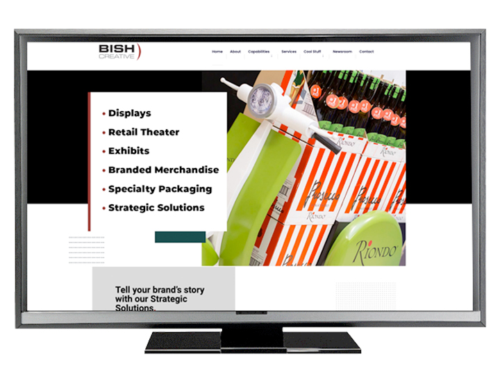 We’re proud to present the new Bish Creative website!