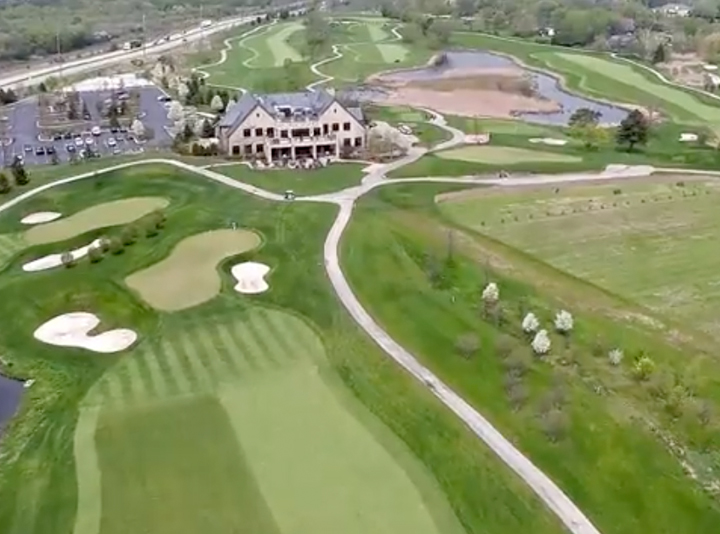 Attract more golfers to your course with an aerial drone flyover video
